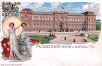 Kaiserslautern, Pflzisches Gewerbe-Museum-Postkarte-kl