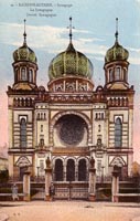 Kaiserslautern, Synagoge-Postkarte-kl